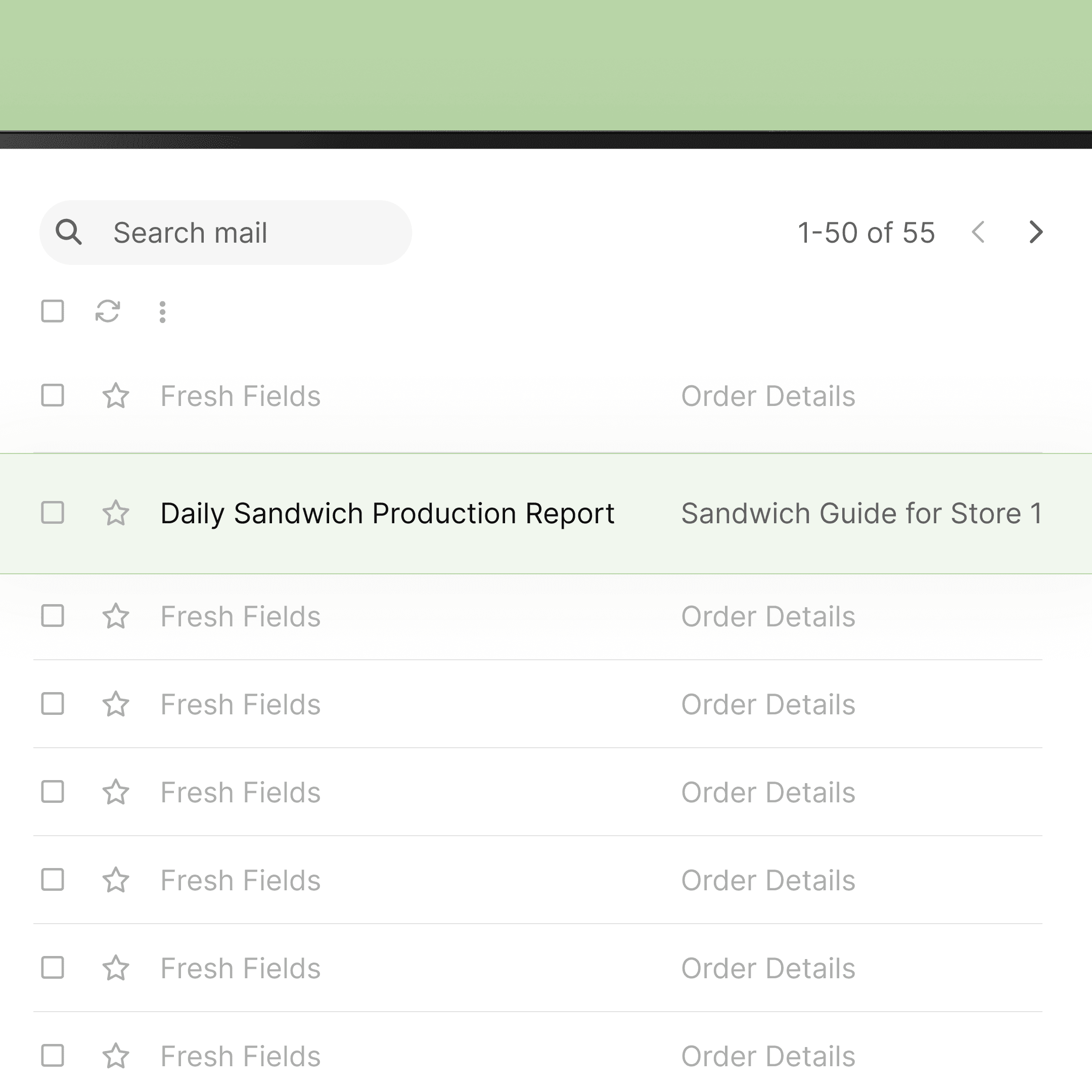 Automated Email Reports