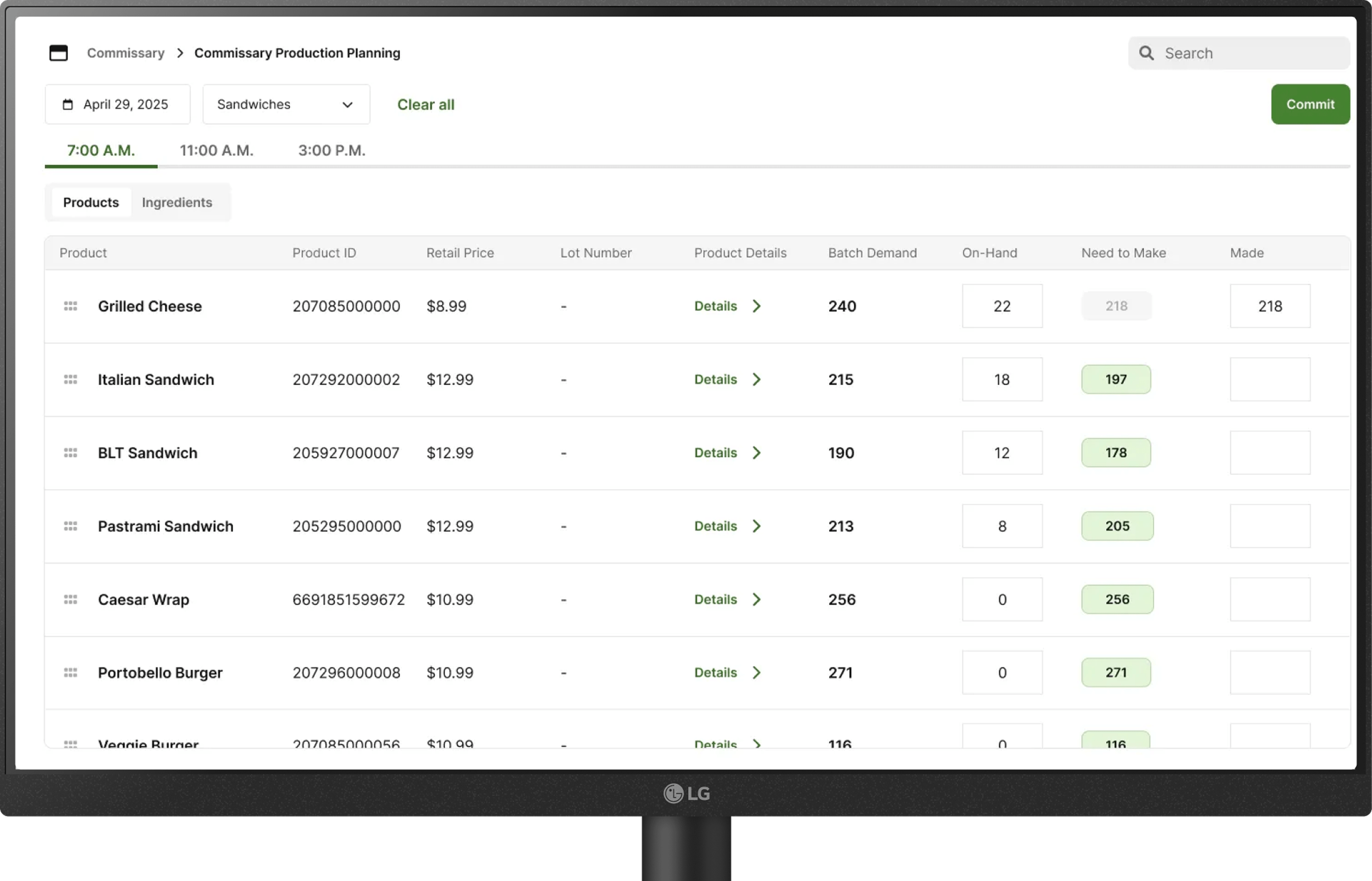 Full configuration at your finger tips