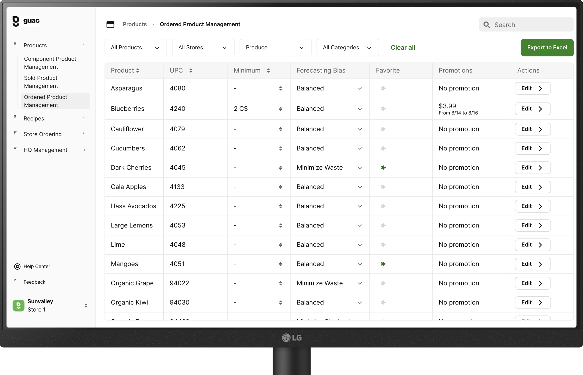 Full configuration at your finger tips